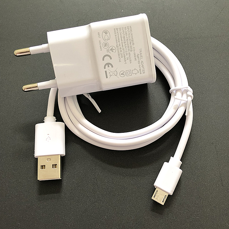 For Samsung Galaxy S3 S4 S6 S7 Edge Note 4 5 J2 J3 J5 J7 Charger Travel Adapter EU US 1m USB Cable Charging For Xiaomi