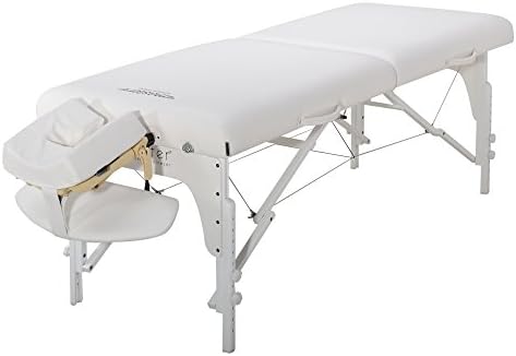 Master Massage 31" Montclair Pro Portable Massage Table Package, Memory Foam Cushioning, Reiki Panels, Shiatsu Cable Release- Tattoo Table, Spa Bed, Facial Bed