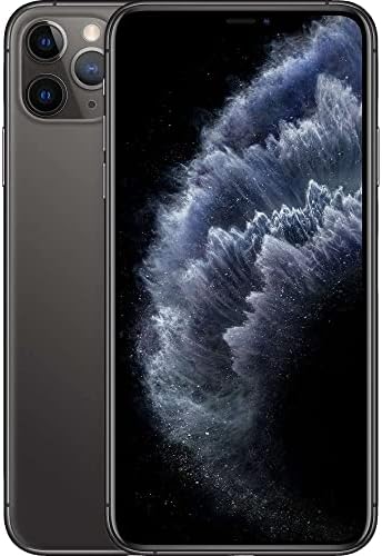 Apple iPhone 11 Pro Max, 64GB, Space Gray for GSM Carriers (Renewed)